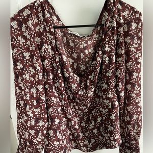 NWT Abercrombie & Fitch Floral Top